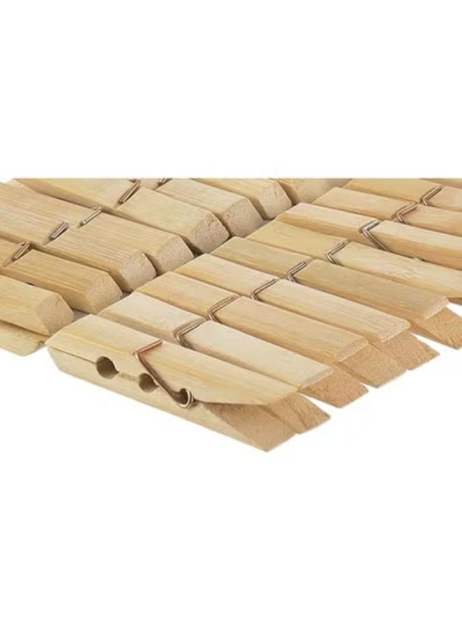 CLOTH CLAMPS WOODEN MULTICOLOUR 20 PIECES - Image 2